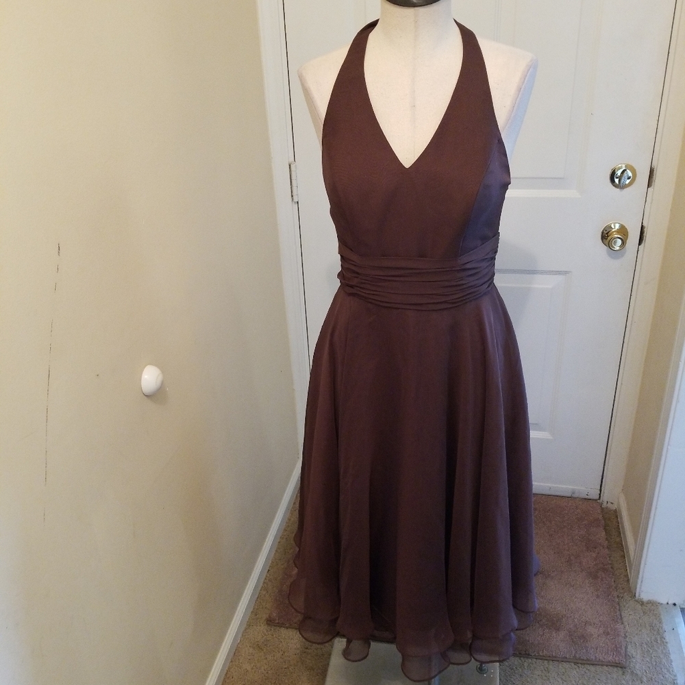 Brown dress